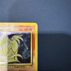 Pokemon Holofoil Base Set Ninetales 12/102 Heavily Played - Image 4