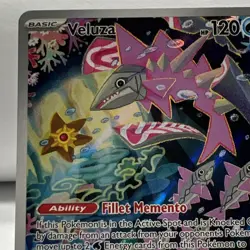 Pokemon TCG SV Paradox Rift Veluza 192/182 Illustration Rare NM One Owner - Image 2