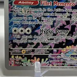 Pokemon TCG SV Paradox Rift Veluza 192/182 Illustration Rare NM One Owner - Image 4