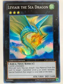 Leviair the Sea Dragon - CT09-EN018 - Super Rare - Limited Edition - Image 1