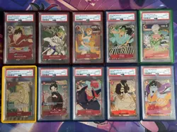 2024 One Piece English Version 1st Year Anniversary Set Sequential Set PSA 10 - Image 1