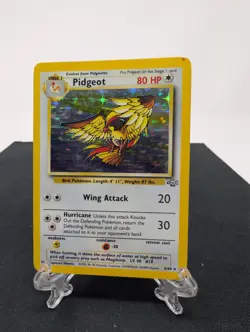 Pokemon Pidgeot Jungle 8/64 Holo 1999 WOTC TCG Card - MP - Image 1