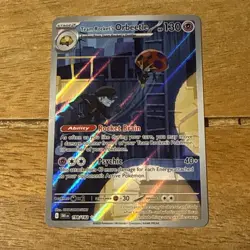 Team Rocket's Orbeetle 198/182 Full Art Card Scarlet And Violet Destined Rivals - Image 1