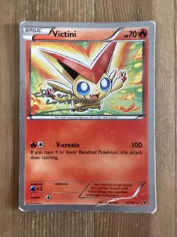 Pokemon VICTINI Card NOBLE VICTORIES Set 15/101 World Championships 2013 DMG - Image 1