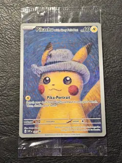 Pikachu with Grey Felt Hat 085 Sv: Scarlet & Violet Promo Cards SEALED - Image 1