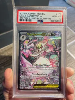 Pokemon Mega Gardevoir Ex Mega Evolution Card 178/132 PSA 10 - Image 3