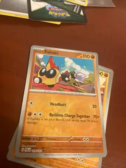 Falinks 119/193 Common Paldea Evolved Pokemon TCG - Image 1