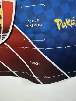 Official Pokemon League TCG Two Player Play Mat Double Playmat | Pikachu & Eevee - Image 3