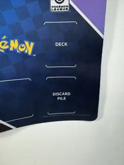 Official Pokemon League TCG Two Player Play Mat Double Playmat | Pikachu & Eevee - Image 4