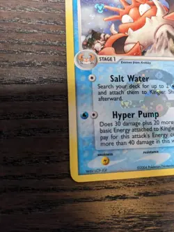 Pokemon Kingler Holo - FireRed & LeafGreen - 26/112 - Image 2