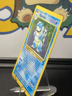 Pokemon TCG Blastoise 002/130 Base Set 2 Holo Rare Vintage 2000 WOTC - Image 5
