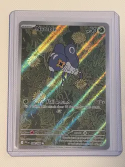 Pokemon TCG Nymble 096/094 Me02: Phantasmal Flames Illustration Rare Holo NM - Image 1