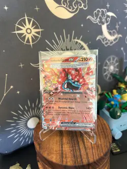 Pokemon TCG - Hearthflame Ogerpon EX - Twilight Masquerade - 40/16 - Double Rare - Image 1