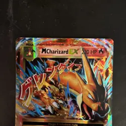 2016 Pokemon XY Evolutions Mega M Charizard EX 13/108 Ultra Rare - Image 3