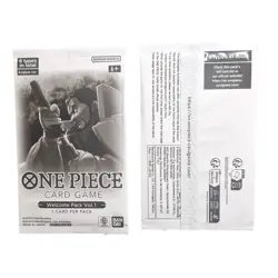 One Piece Welcome Pack Vol.1 New Sealed Unopened TCG Booster Promo Promotion - Image 1