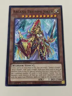 Arcana Knight Joker Extra Triump King's Queen's Jack's Fusion Set NM Free Card A - Image 4