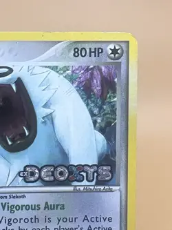 Pokemon Card - Vigoroth Stamped Deoxys 50/107 Reverse Holo - MP - Image 4