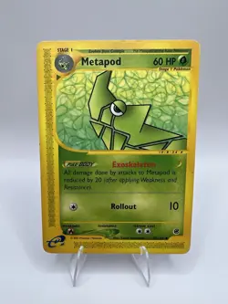 Metapod 087/165 Expedition Pokemon Card WoTC E-Reader - Image 1