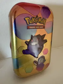 Pokemon Scarlet & Violet 151 Mini Tin Gengar Poliwag Trading Card Game 2023 - Image 3