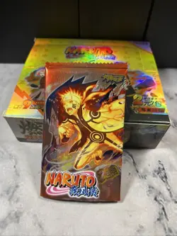Naruto Trading Collectible Card Game Booster Box CCG TCG Gold Sage 30 Packs. - Image 2