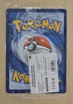 Pokemon x Natural History Museum: Pikachu at the Museum (Sealed) Promo Card - Image 2