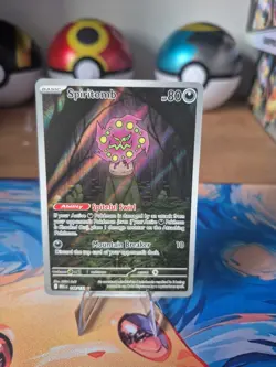 Spiritomb 148/132 Mega Evolution Illustration Rare Full Art - Pokemon ME01 - Image 1