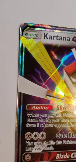 Kartana GX 70/111 HOLOGRAPHIC Crimson Invasion SET Pokemon Card Rare Full Art - Image 2