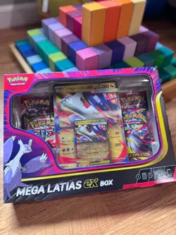 New and Factory Pokemon TCG Mega Latias ex Box Sealed - Image 1