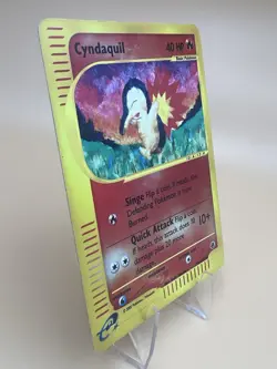 Cyndaquil Reverse Holo 104/165 Pokemon Expedition LP/MP - Image 4