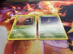 Gloom37/64 & Oddish 58/64 VINTAGE 1st Edition Jungle WoTC Pokemon TCG - Image 2