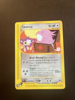 Pokemon TCG Chansey Expedition 72/165 Regular Uncommon - Image 1