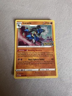 Pokemon - Lucario - SWSH186 - Sword & Shield Promo - Holo NM - Image 1