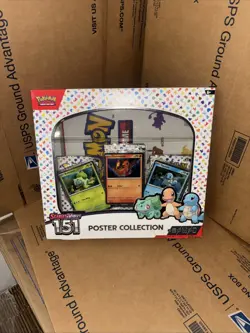 Pokemon TCG Scarlet & Violet 151 Poster Collection Box 3 Packs New Sealed(1 Box) 820650853166 - Image 2