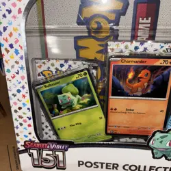 Pokemon TCG Scarlet & Violet 151 Poster Collection Box 3 Packs New Sealed(1 Box) 820650853166 - Image 3