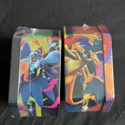 Pokemon TCG Mega Charizard X & Y Tins. BOTH TINS. Brand New & Sealed - Image 2