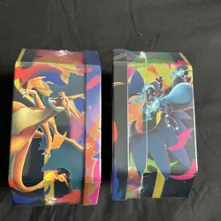 Pokemon TCG Mega Charizard X & Y Tins. BOTH TINS. Brand New & Sealed - Image 4