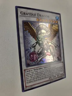 Graydle Dragon DOCS-EN048 Super Rare Yugioh Dimension of Chaos Unlimited NM - Image 2