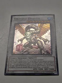 Graydle Dragon DOCS-EN048 Super Rare Yugioh Dimension of Chaos Unlimited NM - Image 3