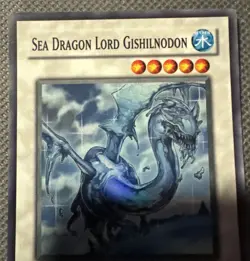Yugioh Sea Dragon Lord Gishilnodon 1st Edition Raging Battle RGBT-EN044 NM - Image 2