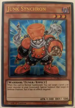 YuGiOh Junk Synchron Ultra Rare 1st Edition DUSA-EN074 - Image 1