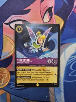 Tinker Bell - Snowflake Collector 48/204 Winterspell Regular Lorcana Disney - Image 1