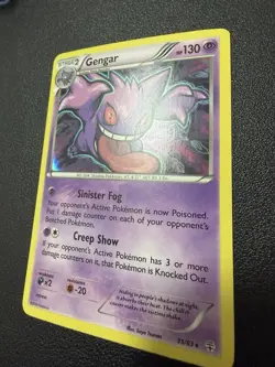 Pokemon Gengar TCG Holo Rare Card 35/83 XY Generations 2016 Near Mint - Image 2
