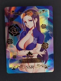 Nico Robin Goddess Story Doujin Waifu Trading Card SSR One Piece - Image 1
