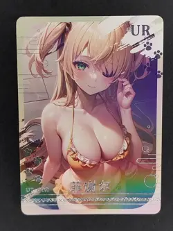 Fischer Quiet Time Goddess Story Waifu Trading Card UR Genshin Impact - Image 1