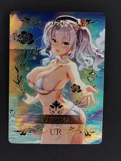 Kashima Goddess Story Doujin Waifu Trading Card UR Kantai Collection - Image 1
