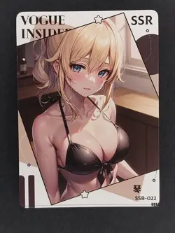 Jean Quiet Time Goddess Story Doujin Waifu Trading Card SSR Genshin Impact - Image 1