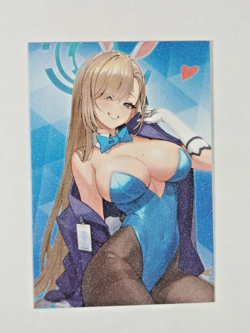 Asuna Goddess Story Doujin - Frosted Waifu Trading Card - Blue Archive - Image 1
