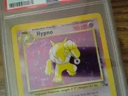 Hypno 8/62 Holo Rare Fossil Set Graded Pokemon Card - PSA 9 Mint - Gorgeous - Image 3