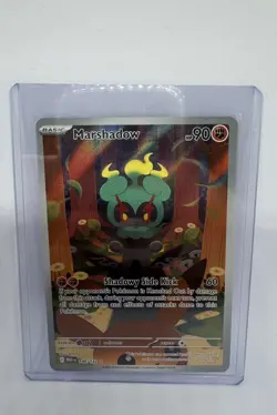Marshadow 146/132 IR Mega Evolution Illustration Rare Pokemon Card NM - Image 1