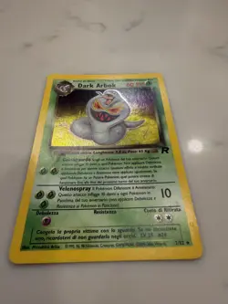 Arbok 2/82 Team Rocket Holo Error Card "23000" Date Vintage Pokemon TCG NM - Image 2